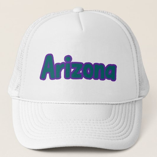 Staat van Arizona Pride Custom Trucker Pet (Voorkant)
