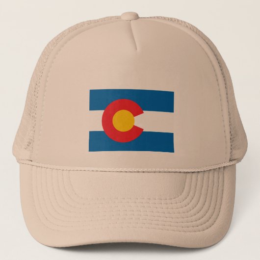 Staat van Colorado Trucker Pet (Voorkant)