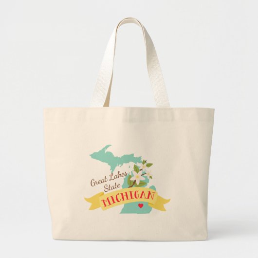 Staat van de Grote Meren Tote Bag (Voorkant)