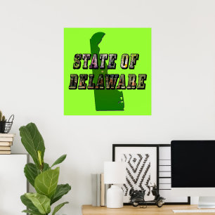 Staat van de Tekst en de Kaart van het Afbeelding Poster