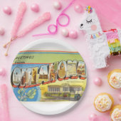 Staat van Herinnering van de Reis van Oklahoma de Papieren Bordje (Feest)