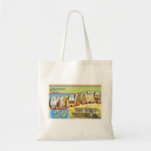 Staat van Herinnering van de Reis van Oklahoma de Tote Bag