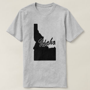 Staat van het T-shirt van de Idaho-vorm