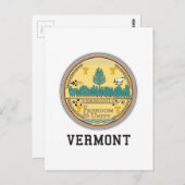 Staat Vermont Briefkaart (Voorkant / Achterkant)