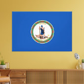 Staat Virginia Canvas Afdruk (Insitu (Woonkamer))