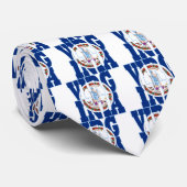 Staat Virginia Stropdas (Opgerold)