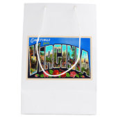 Staat Virginia VA  groot Briefkaart Medium Cadeauzakje (Achterkant)