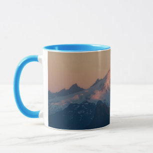 Staat Washington, North Cascades. Mount Baker Mok