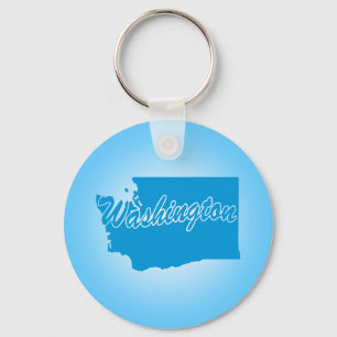 Staat Washington Sleutelhanger