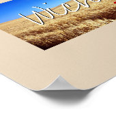 Staatfoto van Kansas Poster (Hoek)