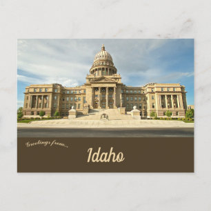 Staatscapitol in Boise Idaho Briefkaart