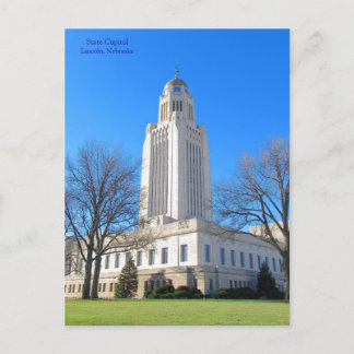 Staatscapitol Lincoln, NE briefkaart best2
