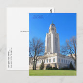 Staatscapitol Lincoln, NE briefkaart best2 (Voorkant / Achterkant)