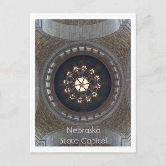 Staatscapitol Nebraska Briefkaart (Voorkant)