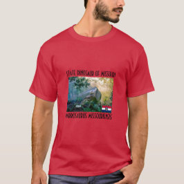 Staatsdinosaurus van Missouri T-shirt