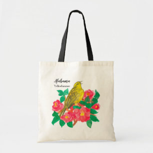 Staatshoofd van Alabama Yellowhammer Tote Bag