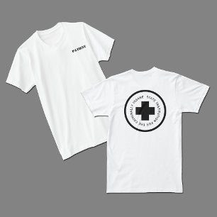 staatsinstelling crimineel gestoorde patiënt t-shirt