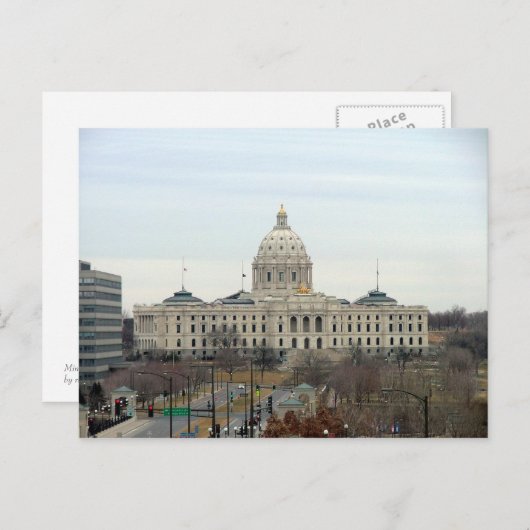 Staatskapitol Briefkaart (Voorkant / Achterkant)