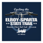 Staatspad Elroy-Sparta (H2) Perfect Poster (Voorkant)