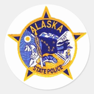 Staatspolitie - Alaska Ronde Sticker