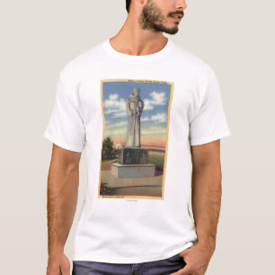 Staatstaal van de padre Garces in de Garces-cirkel T-shirt