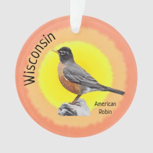 Staatsvogel van Wisconsin Ornament