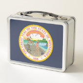 Staatswapen van Minnesota (Achterkant)