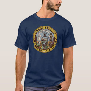 Staatszegel van Idaho T-shirt