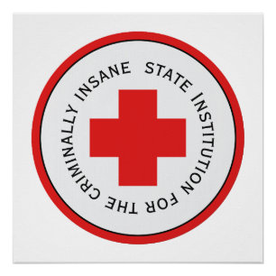 Staatsziekenhuis voor de crimineel gestoorde Hallo Perfect Poster