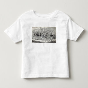 Staatvoortgang koningin Elizabeth Kinder Shirts
