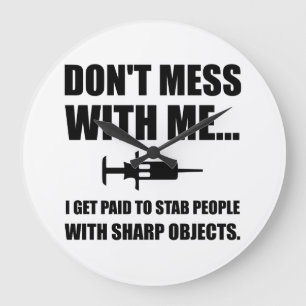 Stab spuit Medisch Grote Klok