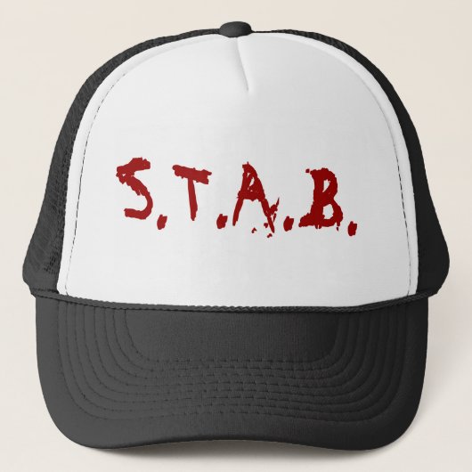 STAB Trucker Hat Pet (Voorkant)