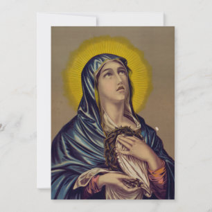 Stabat Mater Onze Lieve Vrouw van Smarten Devotion Kaart