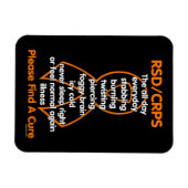 Stabbing Burning Twisting...RSD/CRPS Magneet (Horizontaal)