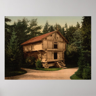 Stabbur, Oslo, Noorwegen Poster