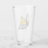 Stabby Cockatiel Glas (Achterkant)