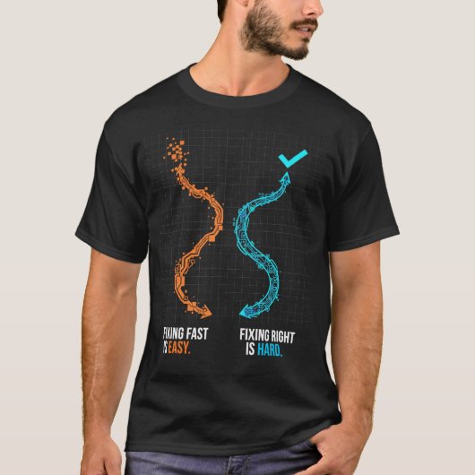 Stability Is Temporary DevOps Infinity Loop Contin T-shirt (Voorkant)