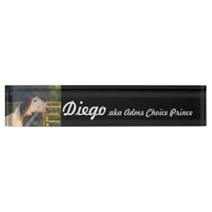 Stable Name Bord Naambordje