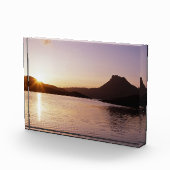 Stac Pollaidh sunset Scotland Fotoblokken (Rechts)