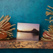 Stac Pollaidh sunset Scotland Fotoplaat (Zijkant)