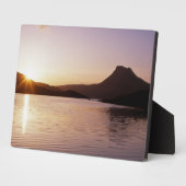 Stac Pollaidh sunset Scotland Fotoplaat (Zijkant)