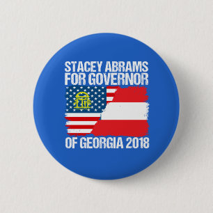 Stacey Abrams for Governor of Georgia 2018 Ronde Button 5,7 Cm