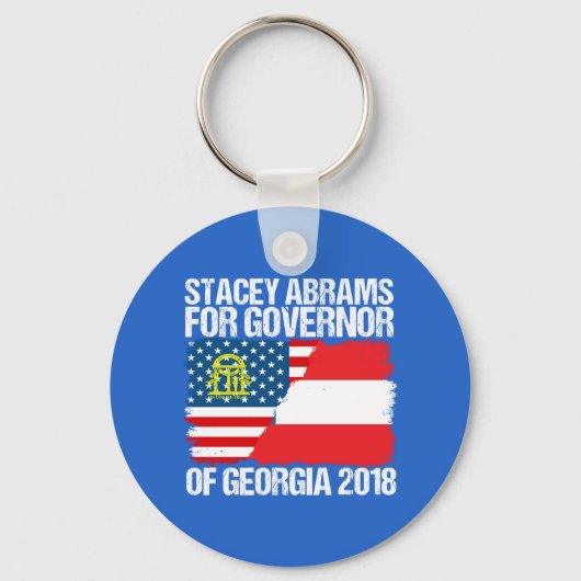 Stacey Abrams for Governor of Georgia 2018 Sleutelhanger (Voorkant)