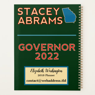 Stacey Abrams Vote Blue, gouverneur de Géorgie en