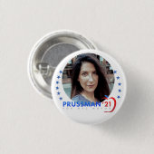 Stacey burgemeester 2021 ronde button 3,2 cm (Voorkant /achterkant)