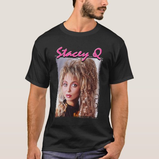 Stacey Q V-Neck T-shirt (Voorkant)