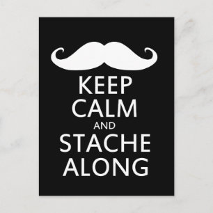 Stache Along Briefkaart