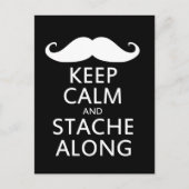 Stache Along Briefkaart (Voorkant)