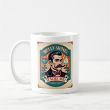 'Stache Cire café Mug