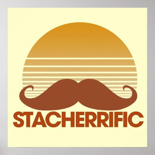Stache Poster (Voorkant)